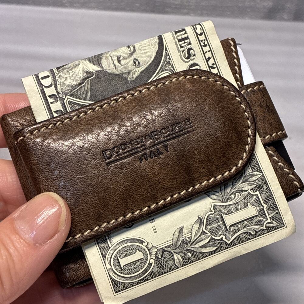 Dooney And Bourke Leather Money Clip